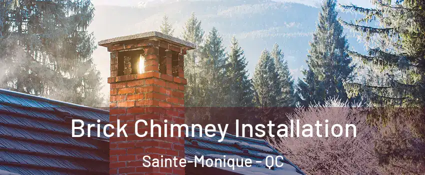  Brick Chimney Installation Sainte-Monique - QC