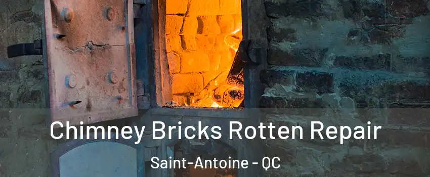  Chimney Bricks Rotten Repair Saint-Antoine - QC