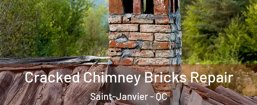  Cracked Chimney Bricks Repair Saint-Janvier - QC