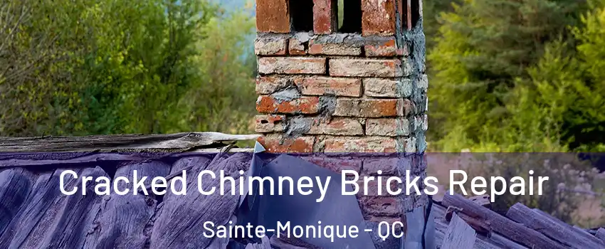  Cracked Chimney Bricks Repair Sainte-Monique - QC