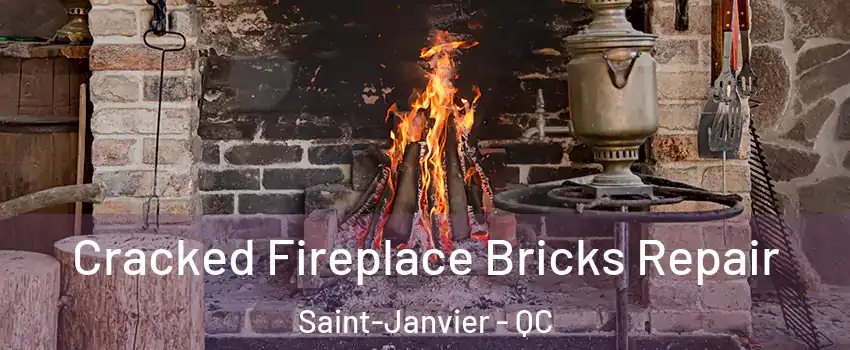 Cracked Fireplace Bricks Repair Saint-Janvier - QC