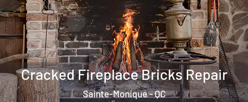  Cracked Fireplace Bricks Repair Sainte-Monique - QC