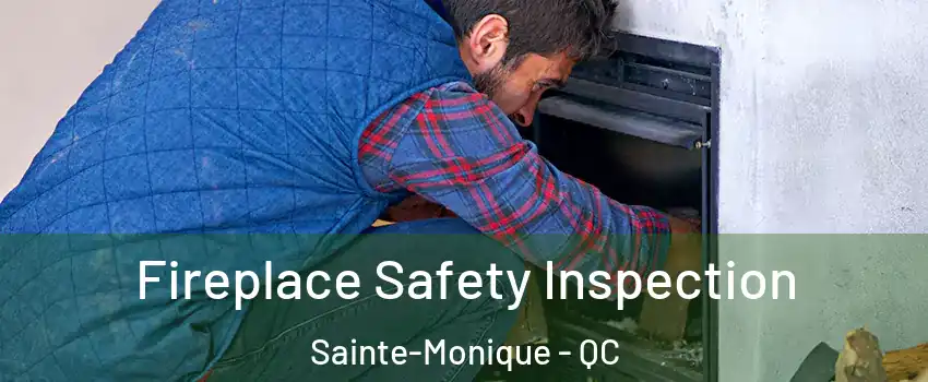 Fireplace Safety Inspection Sainte-Monique - QC