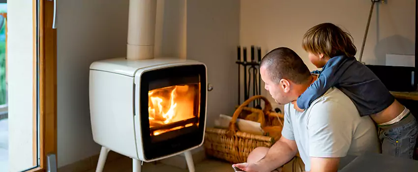 Morso Cast Iron Fireplace Insert Installation in Mirabel, QC