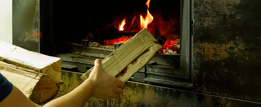 Wood Stove Heat Resistant Wall Repair in Saint-Augustin, Quebec