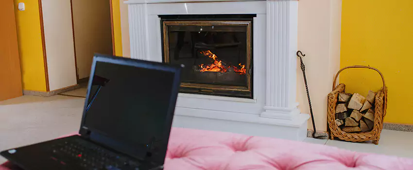 Valor Outdoor Gas Fireplace in Mirabel, Quebec