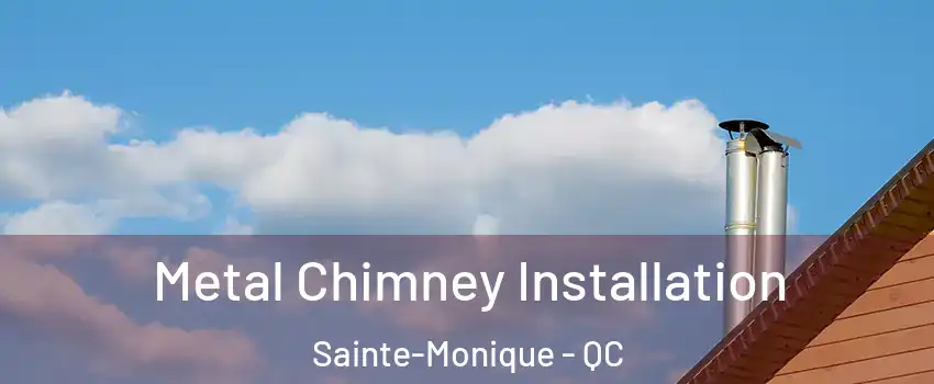  Metal Chimney Installation Sainte-Monique - QC