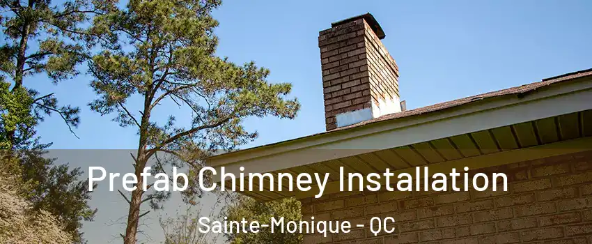  Prefab Chimney Installation Sainte-Monique - QC