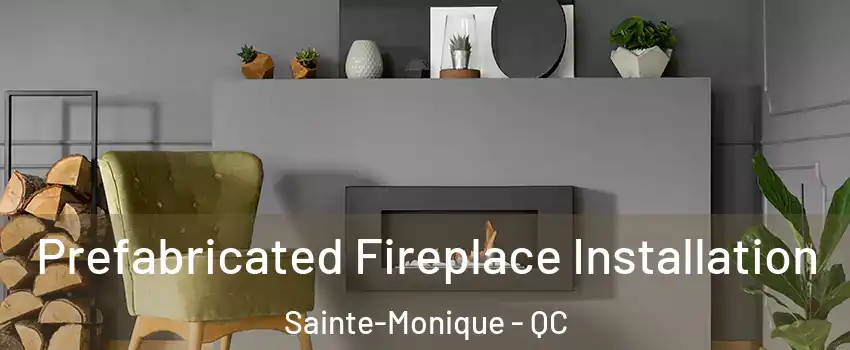  Prefabricated Fireplace Installation Sainte-Monique - QC